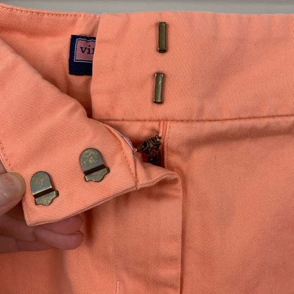 Vineyard Vines chino skirt- peach - Picture 4 of 5